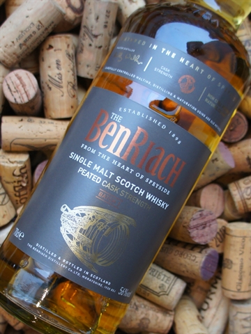 BenRiach Single Malt Scotch Whisky Peated Cask Strength Batch 1