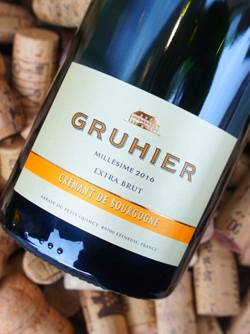 Gruhier Crémant de Bourgogne Extra Brut 2016