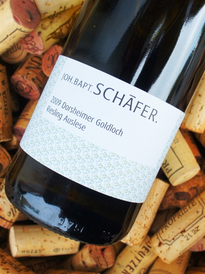 Joh. Bapt. Schäfer Dorsheimer Goldloch Riesling Auslese 2009