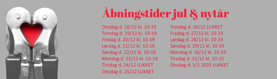 Åbningstider Jul og nytår