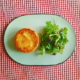 Friteret camembert